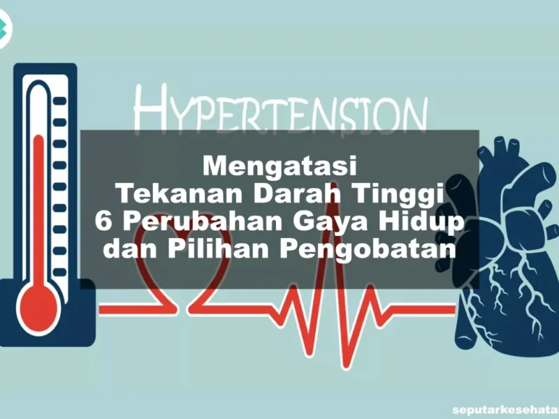 Mengatasi Tekanan Darah Tinggi 6 Perubahan Gaya Hidup dan Pilihan Pengobatan