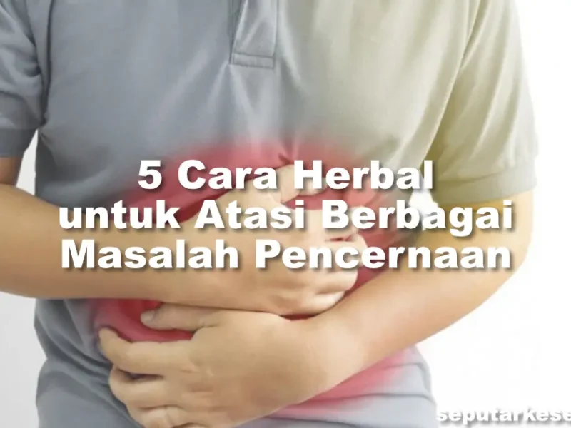 5 Cara Herbal untuk Atasi Berbagai Masalah Pencernaan